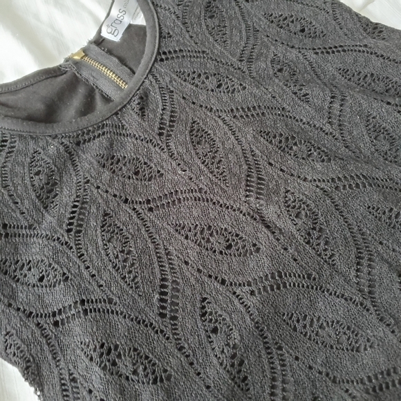 LACE Zippered Sleeveless Top - Picture 4 of 5